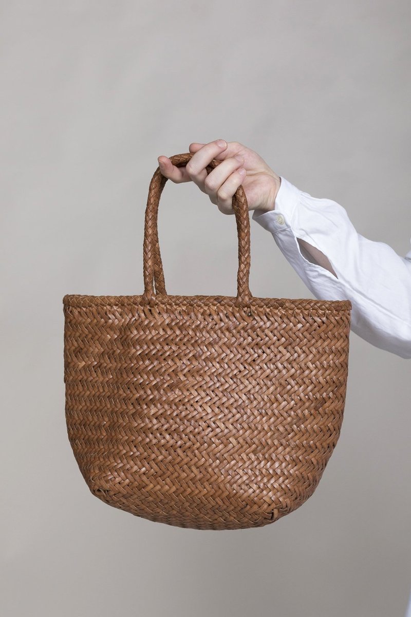 Dragon Diffusion Small Grace Basket - Tan | Garmentory