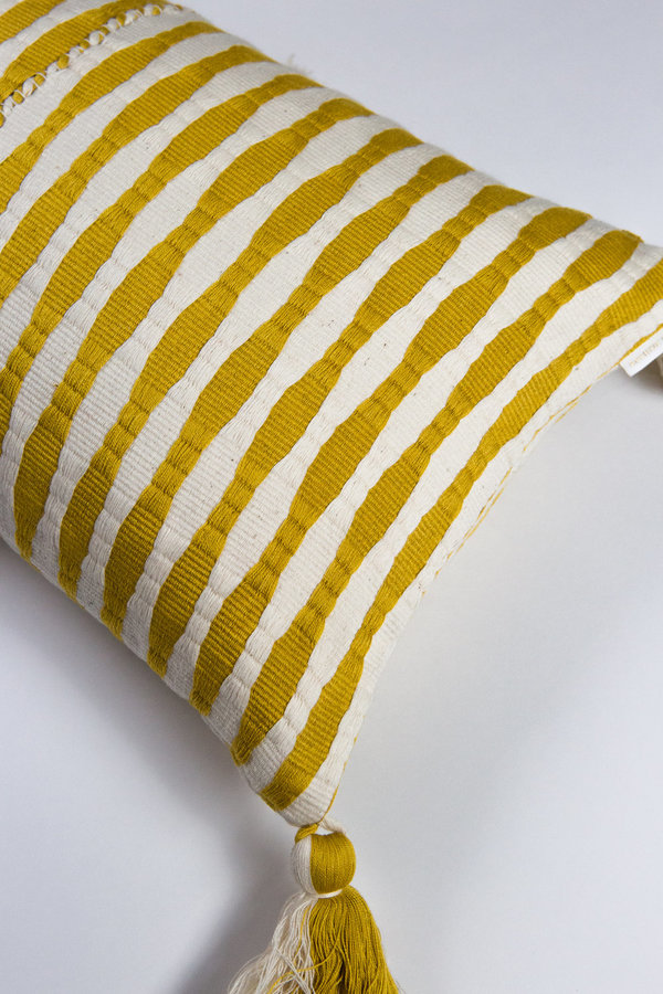 Archive New York Antigua Pillow Ochre Striped Garmentory