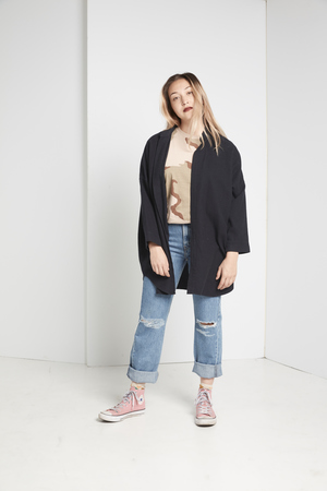 Black Crane Square Shirts Black Crane Square Shirts