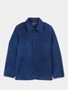 Blue Blue Japan Woven Hand Dyed Big "Sashiko" Standard Coverall - Indigo  - Thumbnail 3