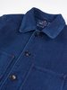 Blue Blue Japan Woven Hand Dyed Big "Sashiko" Standard Coverall - Indigo  - Thumbnail 5