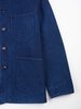 Blue Blue Japan Woven Hand Dyed Big "Sashiko" Standard Coverall - Indigo  - Thumbnail 6