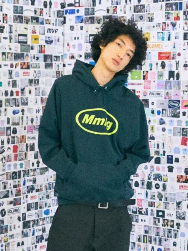 ★87MM★ Mmlg 19MG WASHED HFT GREEN Unisex] Mmlg - Mmlg Hoodie Deep Green | Garmentory