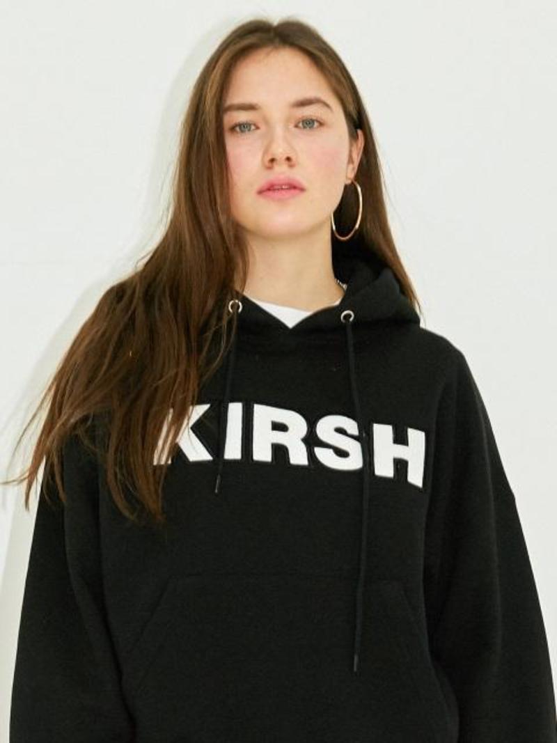 Kirsh Logo Hoodie Black | Garmentory