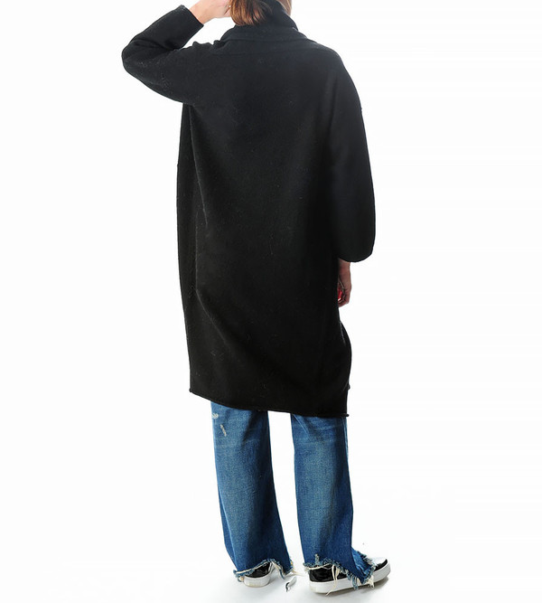 LAUREN MANOOGIAN　　TAPER COAT Lauren Manoogian Baby Alpaca & Wool Taper Coat in Dust