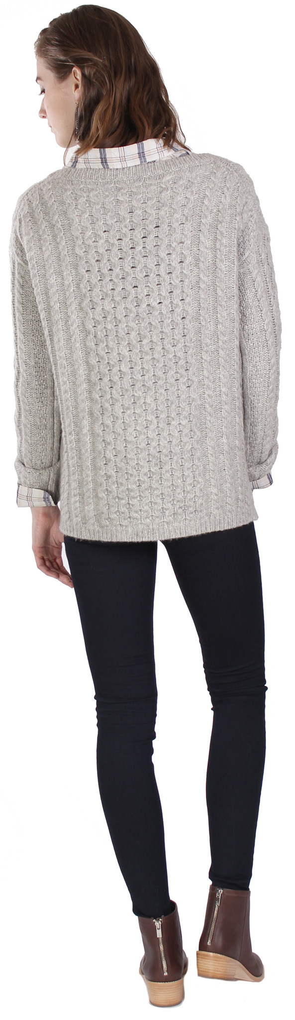Nili Lotan Kissing Cable Pullover Nili Lotan Kissing Cable Pullover