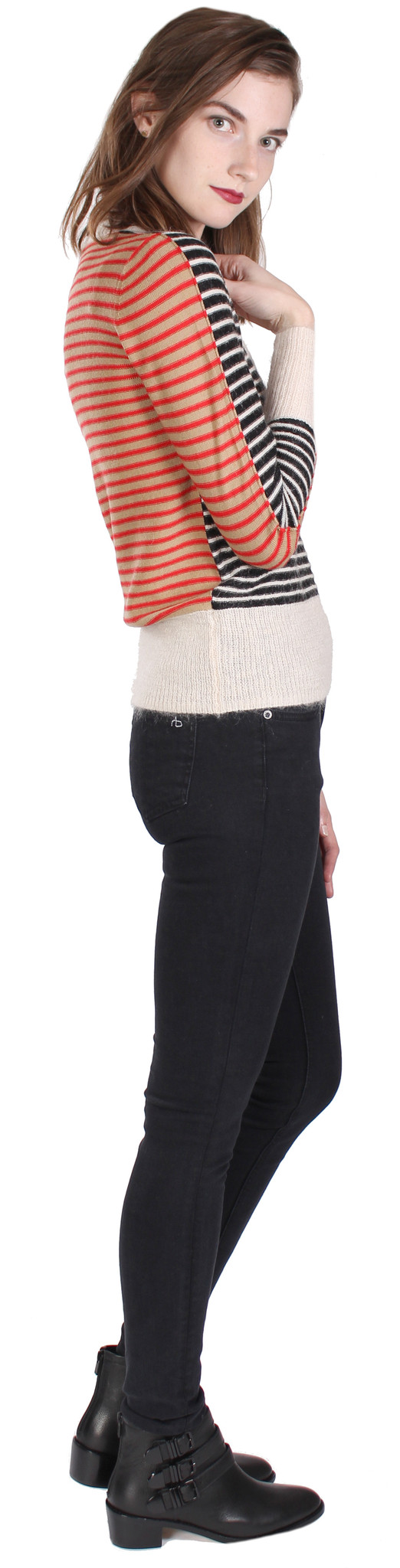 Sonia by Sonia Rykiel Mohair Stripe Sweater Sonia by Sonia Rykiel Mohair Stripe Sweater