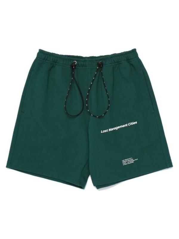☆MSCHF☆BANDING SWEAT BERMUDA PANTS alohasweatshorts_Black__0002_0