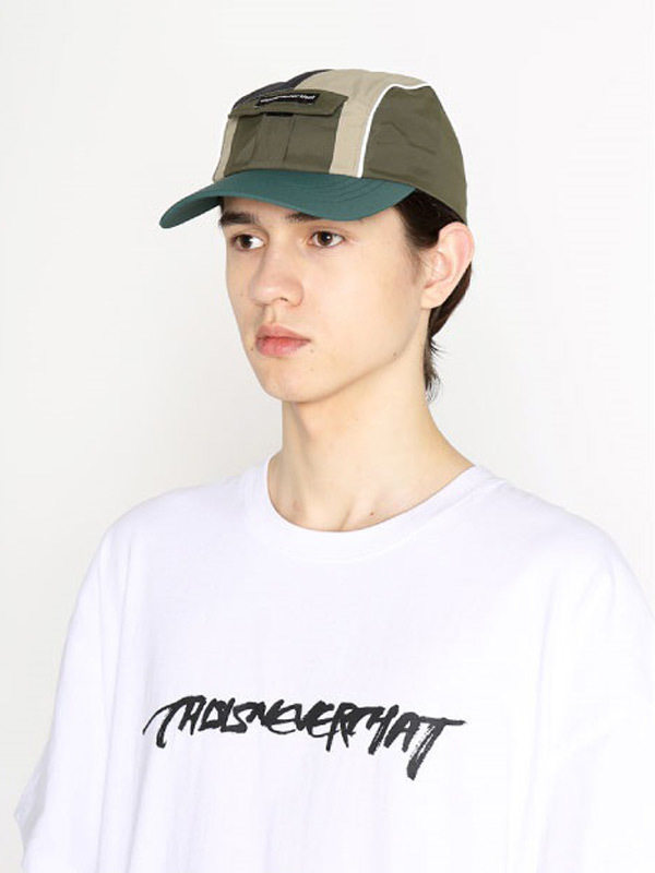 ThisIsNeverThat Front Pocket Cap Green Olive | Garmentory