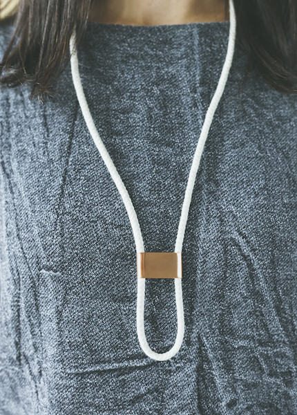 REIFhaus - Infinity Bolo Necklace in Natural REIFhaus - Infinity Bolo Necklace in Natural