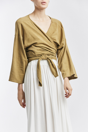 Miranda Bennett Wrap Top Miranda Bennett Wrap Top