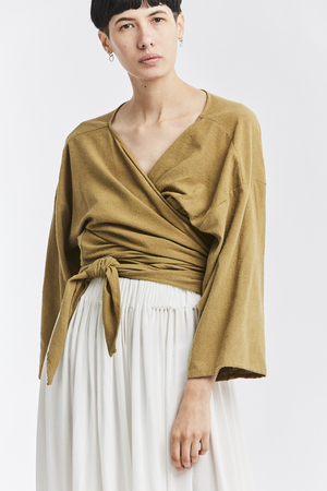 Miranda Bennett Wrap Top Miranda Bennett Wrap Top