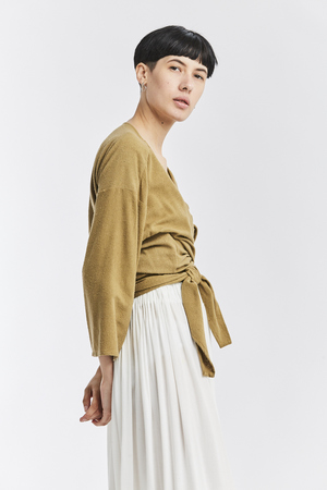 Miranda Bennett Wrap Top Miranda Bennett Wrap Top