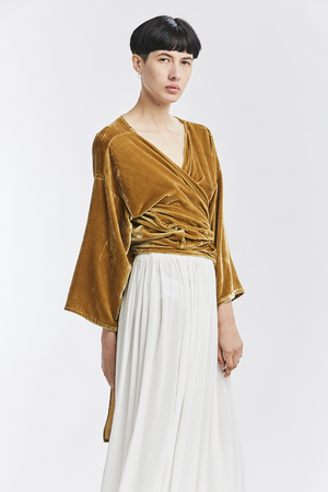 Miranda Bennett Wrap Top Miranda Bennett Wrap Top