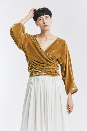 Miranda Bennett Wrap Top Miranda Bennett Wrap Top