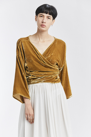 Miranda Bennett Wrap Top Miranda Bennett Wrap Top