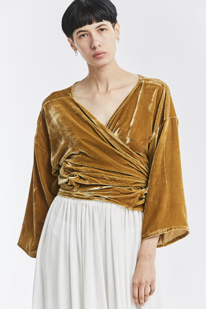 Miranda Bennett Wrap Top Miranda Bennett Wrap Top
