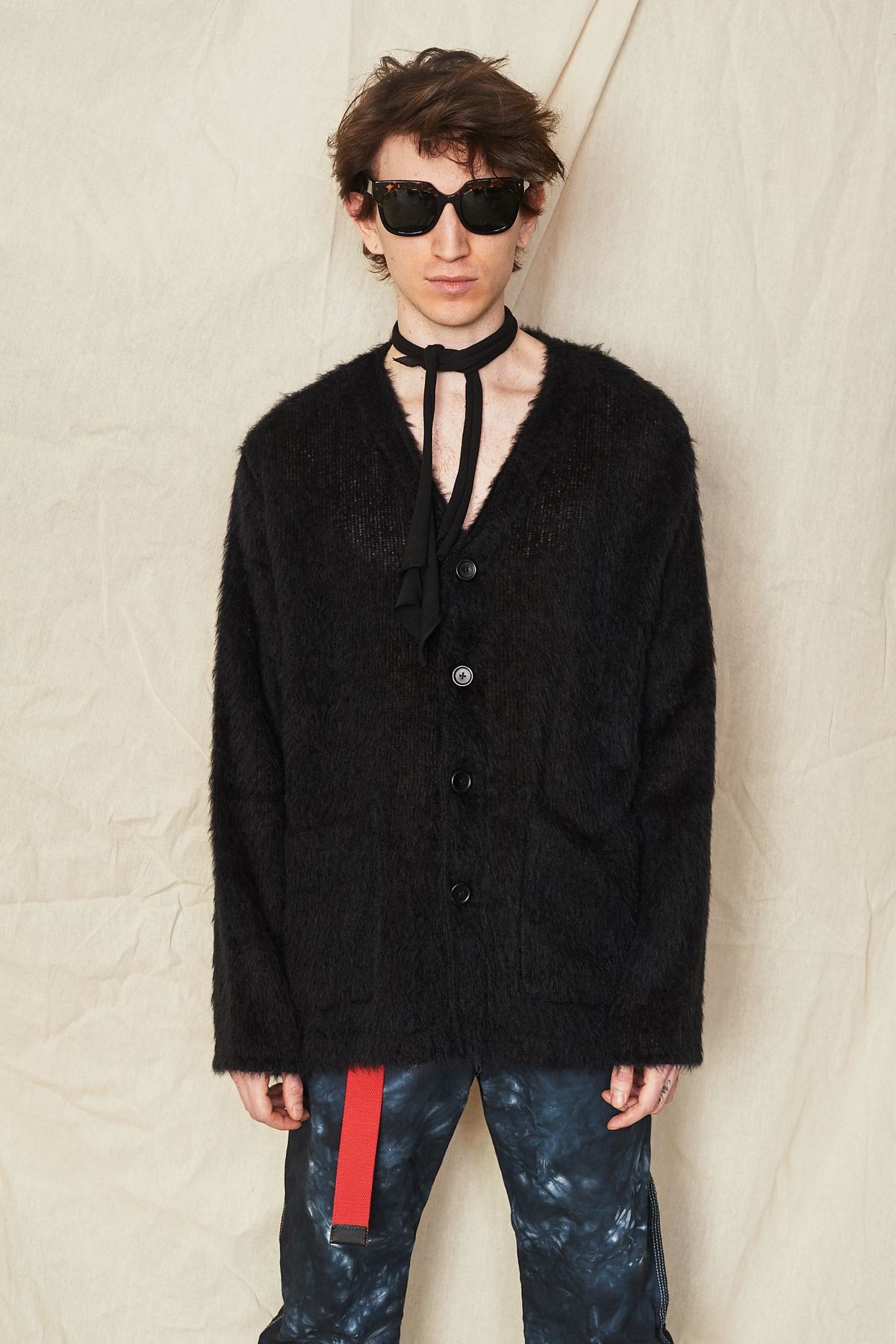 Our Legacy Mohair Cardigan - Black | Garmentory