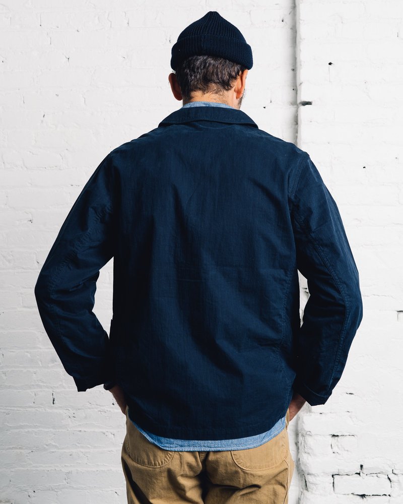 Kapital Ripstop Hospital Jacket - Navy | Garmentory