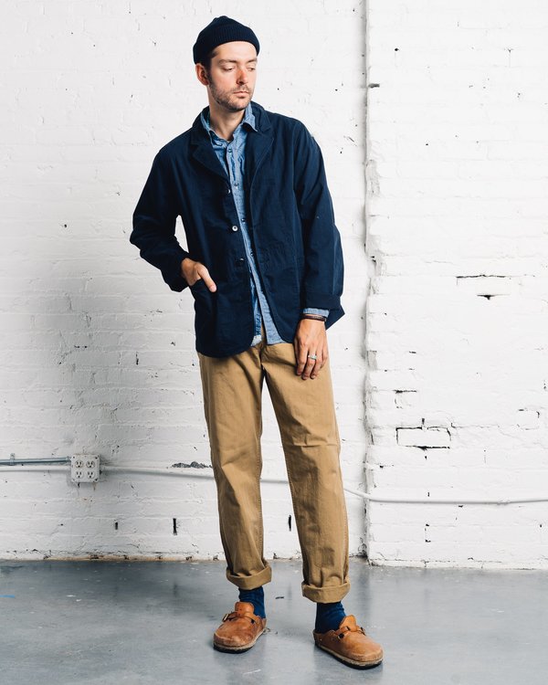 Kapital Ripstop Hospital Jacket - Navy | Garmentory
