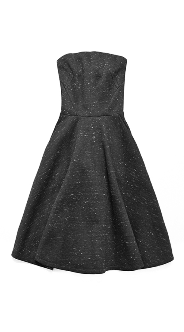 Obakki Strapless Flare Dress | Garmentory Obakki Strapless Flare Dress | Garmentory