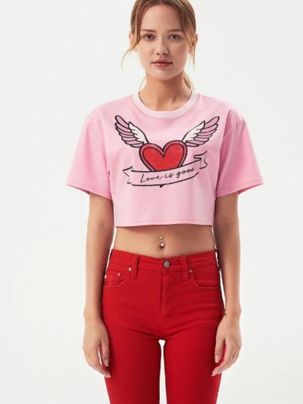 ECLARE Pixie T-Shirt - Pink | Garmentory