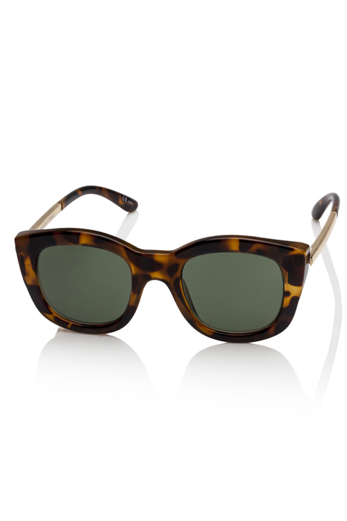 Le Specs Runaways Lux Sunglasses- Tortoise Le Specs Runaways Lux Sunglasses- Tortoise