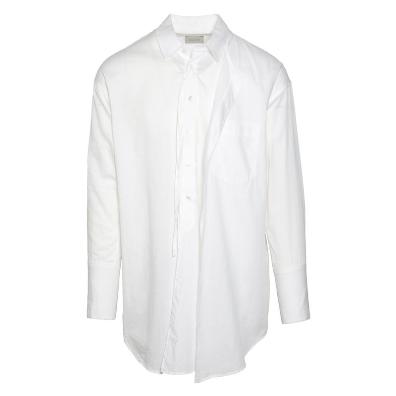 Bed J.W. Ford Cape Shirt - WHITE | Garmentory