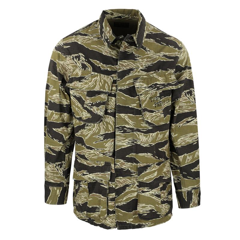Wacko Maria Classic Jungle Fatigue Jacket Type-1 - Tiger Camo 