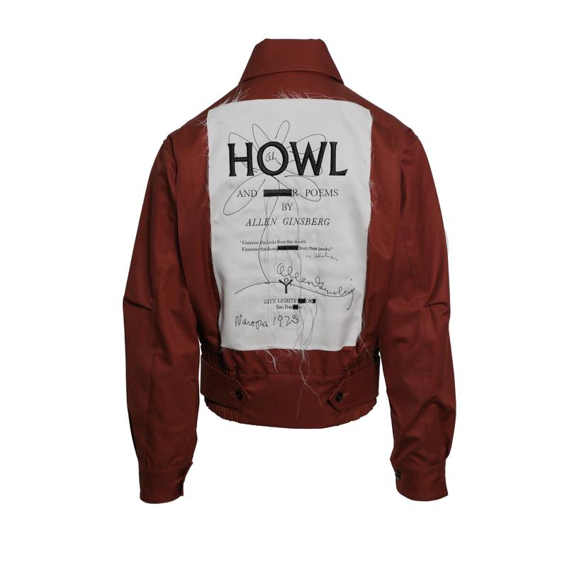 OAMC Embroidered Captain Jacket - Rust | Garmentory