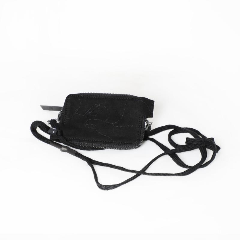 11 by Boris Bidjan Saberi Porn Embroidered Wallet - Black | Garmentory