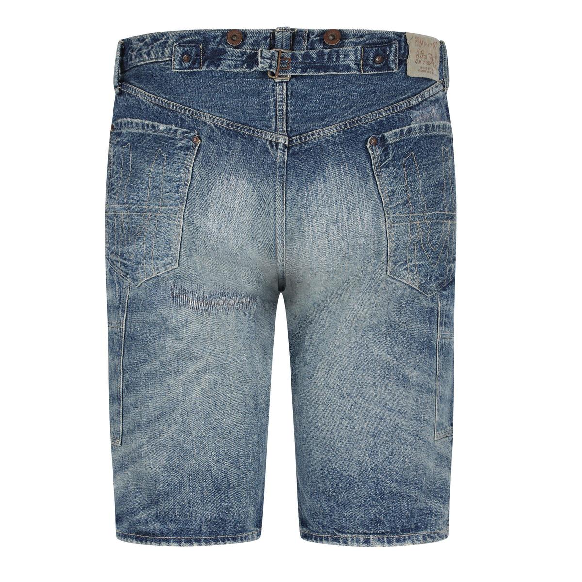 Human Made Reworked Denim Shorts - INDIGO | Garmentory