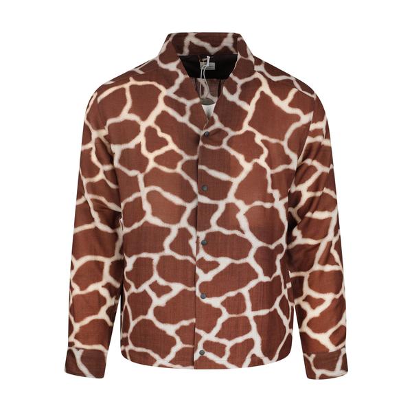 Sasquatchfabrix. Wa-Neck Long Sleeve Shirt - Giraffe Sasquatchfabrix. Wa-Neck Long Sleeve Shirt - Giraffe