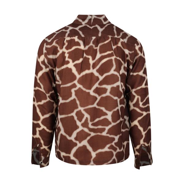 Sasquatchfabrix. Wa-Neck Long Sleeve Shirt - Giraffe Sasquatchfabrix. Wa-Neck Long Sleeve Shirt - Giraffe