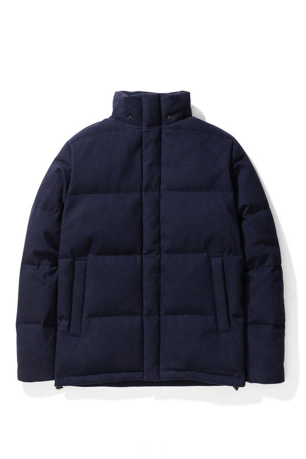 Norse Projects Asger Waterproof Wool Jacket Dark Navy Garmentory