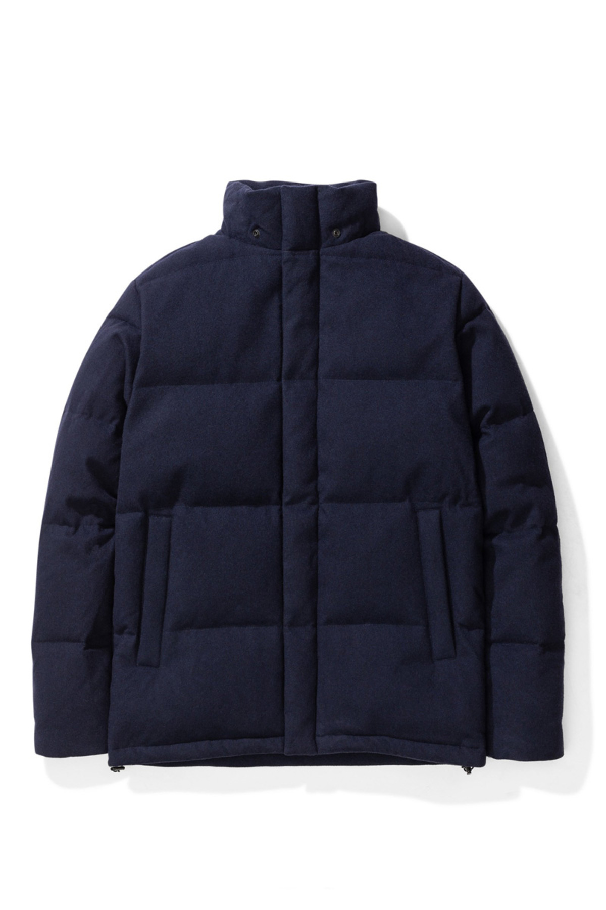 Norse Projects Asger Waterproof Wool Jacket Dark Navy Garmentory