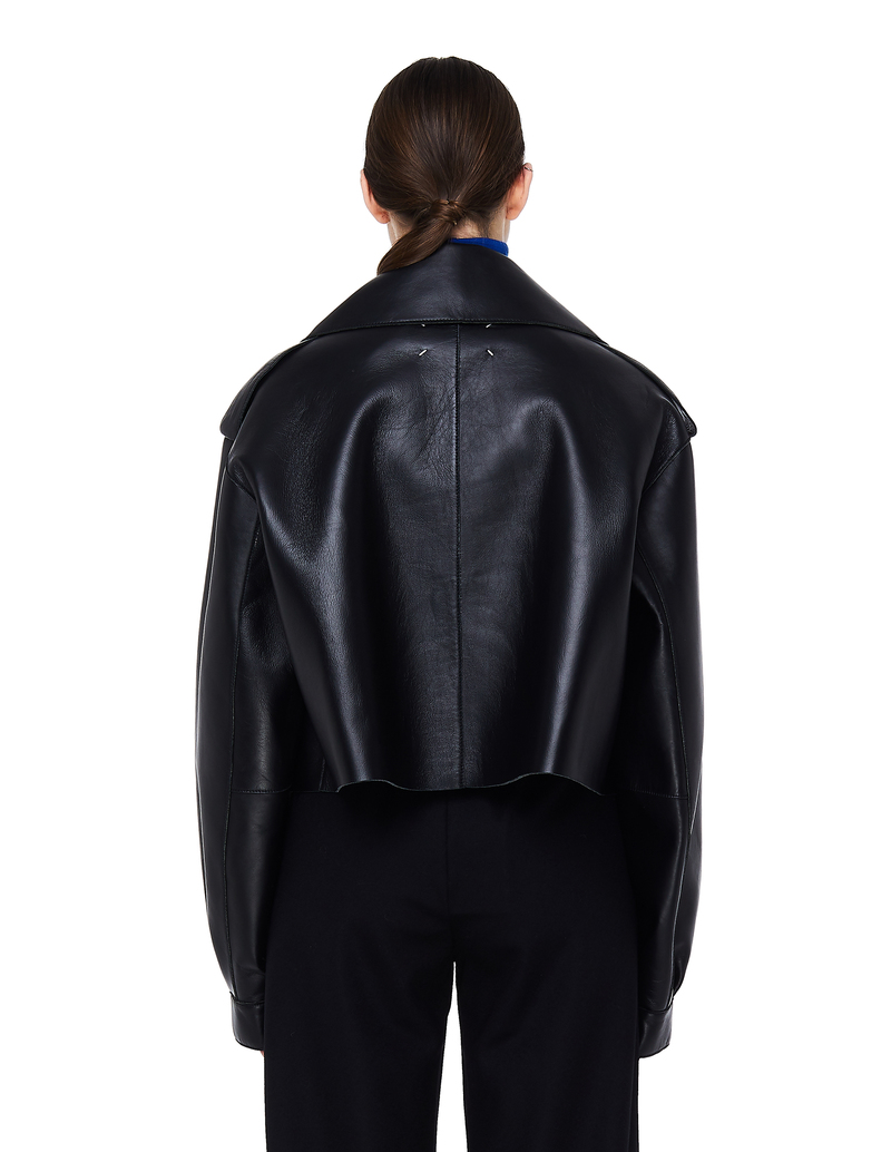 ジャケット・アウター Maison Margiela 4 Double Short Jacket MAISON MARGIELA Coats & Jackets | Blue Women's Denim Jacket