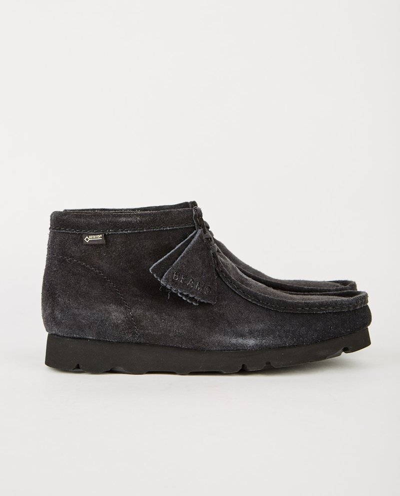 BEAMS X CLARKS WALLABEE GTX - NAVY | Garmentory