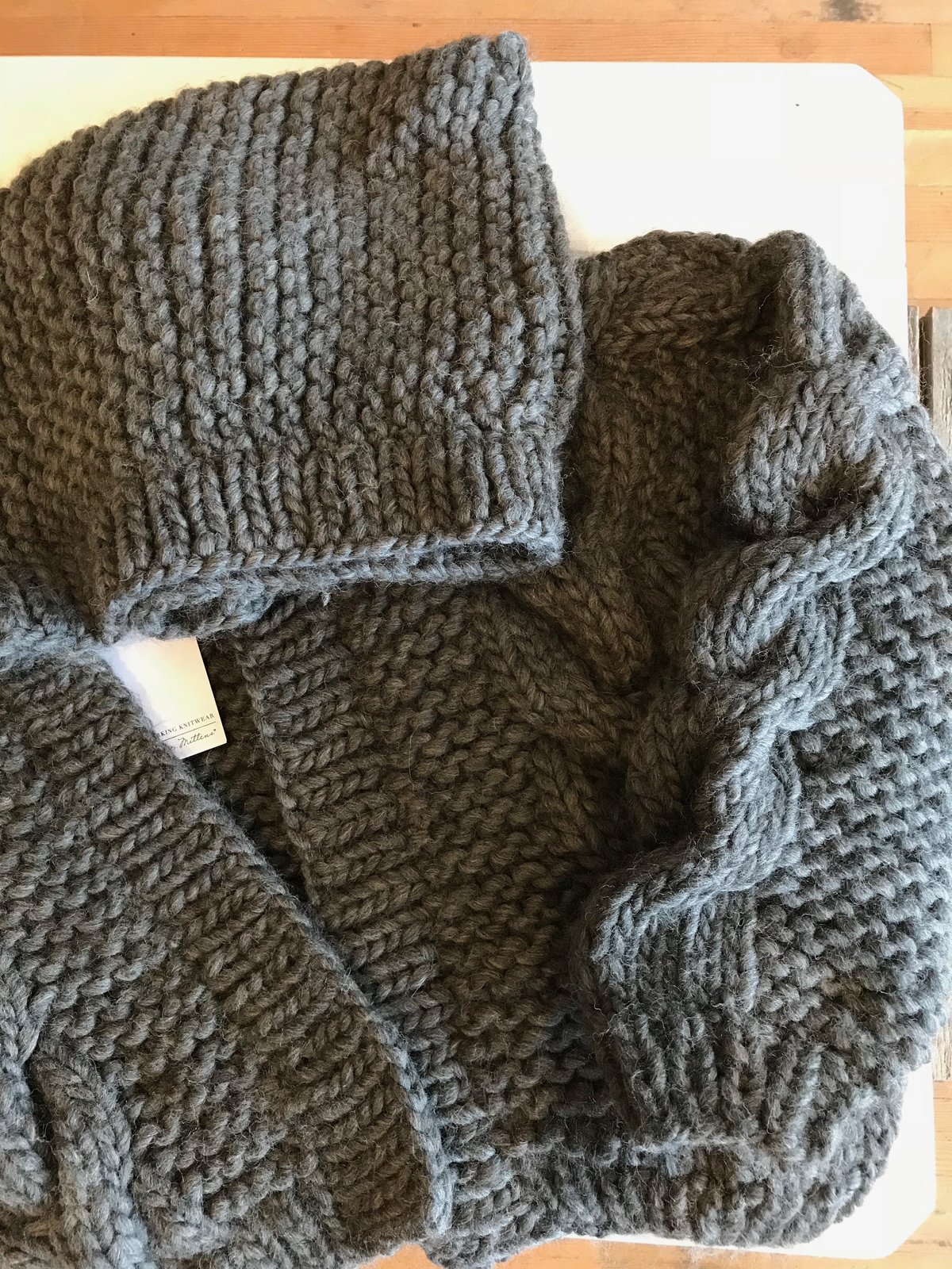 I love Mr Mittens Cable Hooded Bomber | Garmentory