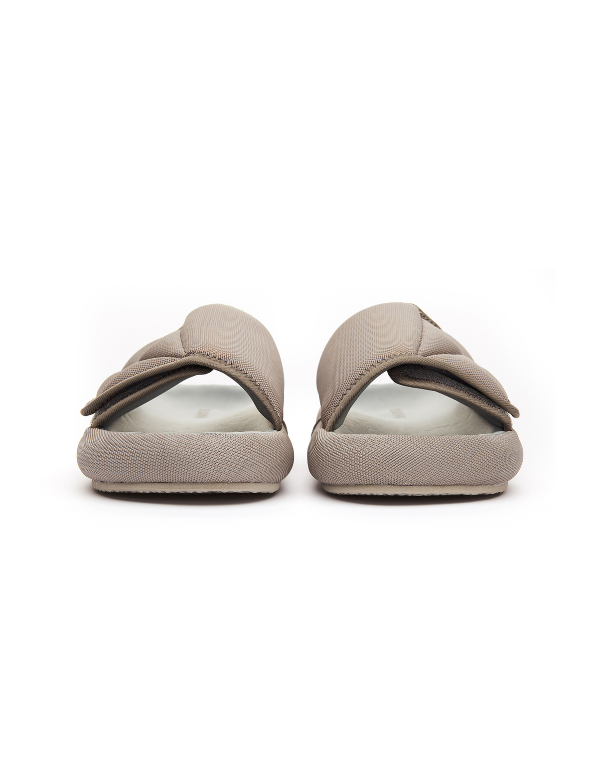 Yeezy Nylon Slide in Taupe Grey The adidas Yeezy Slide Slate Grey is a collaboration... | Depop main image 2