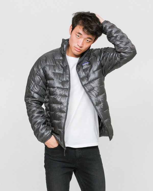 早い者勝ち！patagonia micro puff hoodie グレー Patagonia Micro Puff Hooded Insulated Jacket - Men's - Clothing