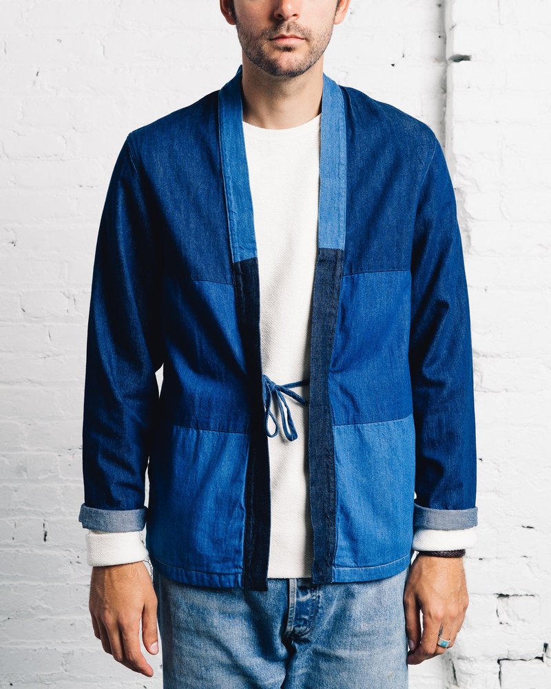 ジャケット・アウター [4] Kapital 8 oz Denim Kakashi Shirt Kapital Four Tone Denim Kakashi Shirt | Garmentory