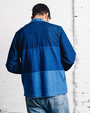 Kapital Four Tone Denim Kakashi Shirt | Garmentory