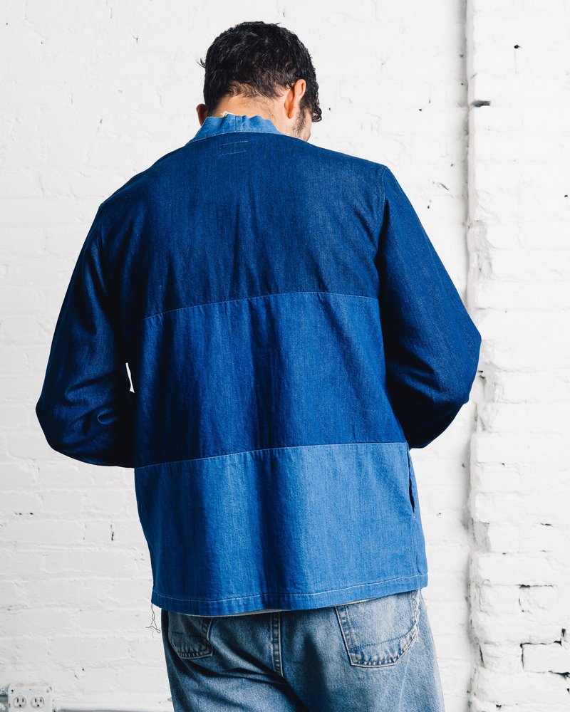 KAPITAL キャピタル デニムkakashiシャツ Kapital Four Tone Denim Kakashi Shirt | Garmentory