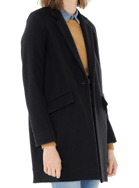 Sessun Hello Dol Coat in Navy Sessun Hello Dol Coat in Navy