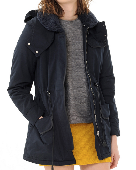 Sessun Skeena Coat in Navy Sessun Skeena Coat in Navy