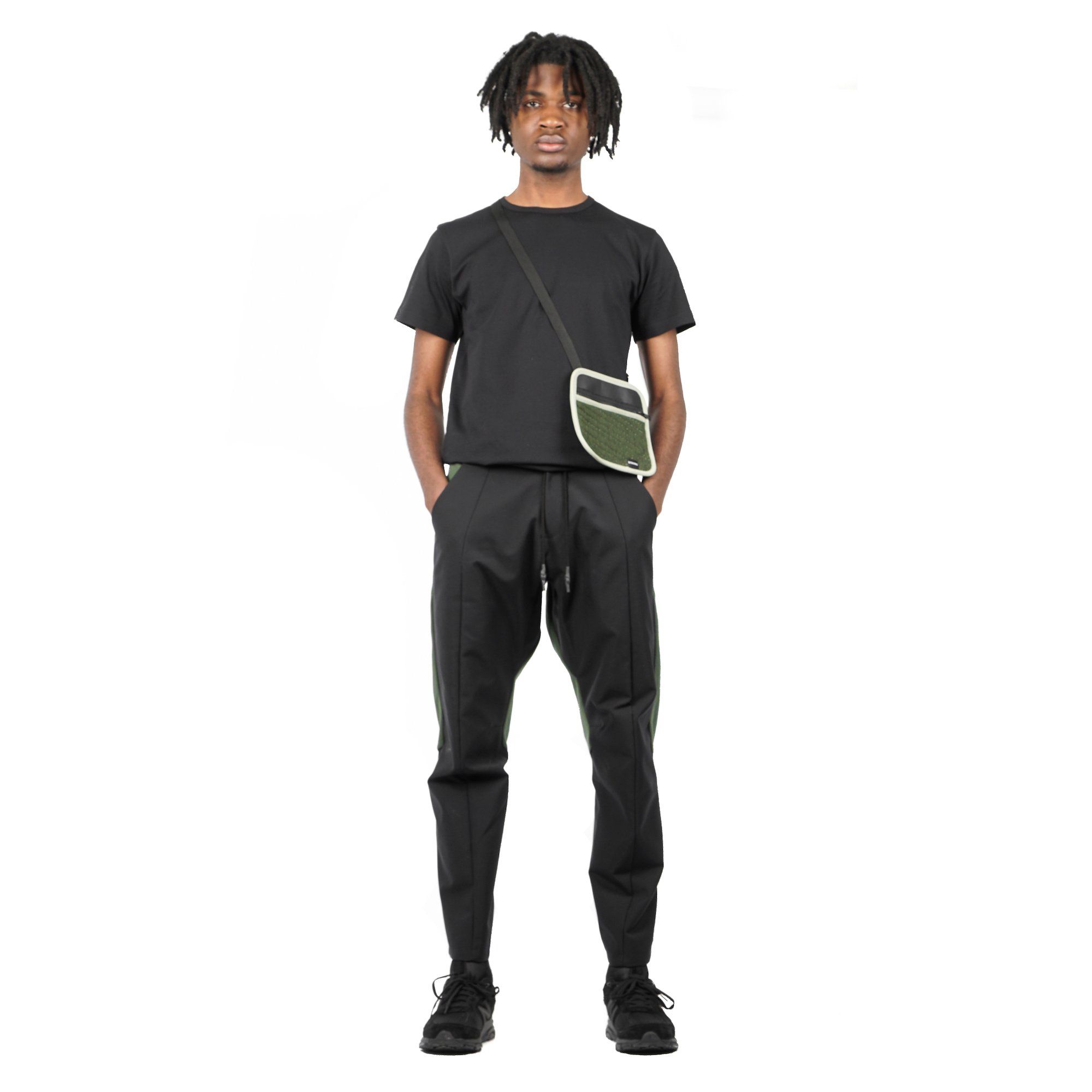 BYBORRE D4 PANTS - BLACK/OLIVE | Garmentory BYBORRE D4 PANTS - BLACK/OLIVE | Garmentory