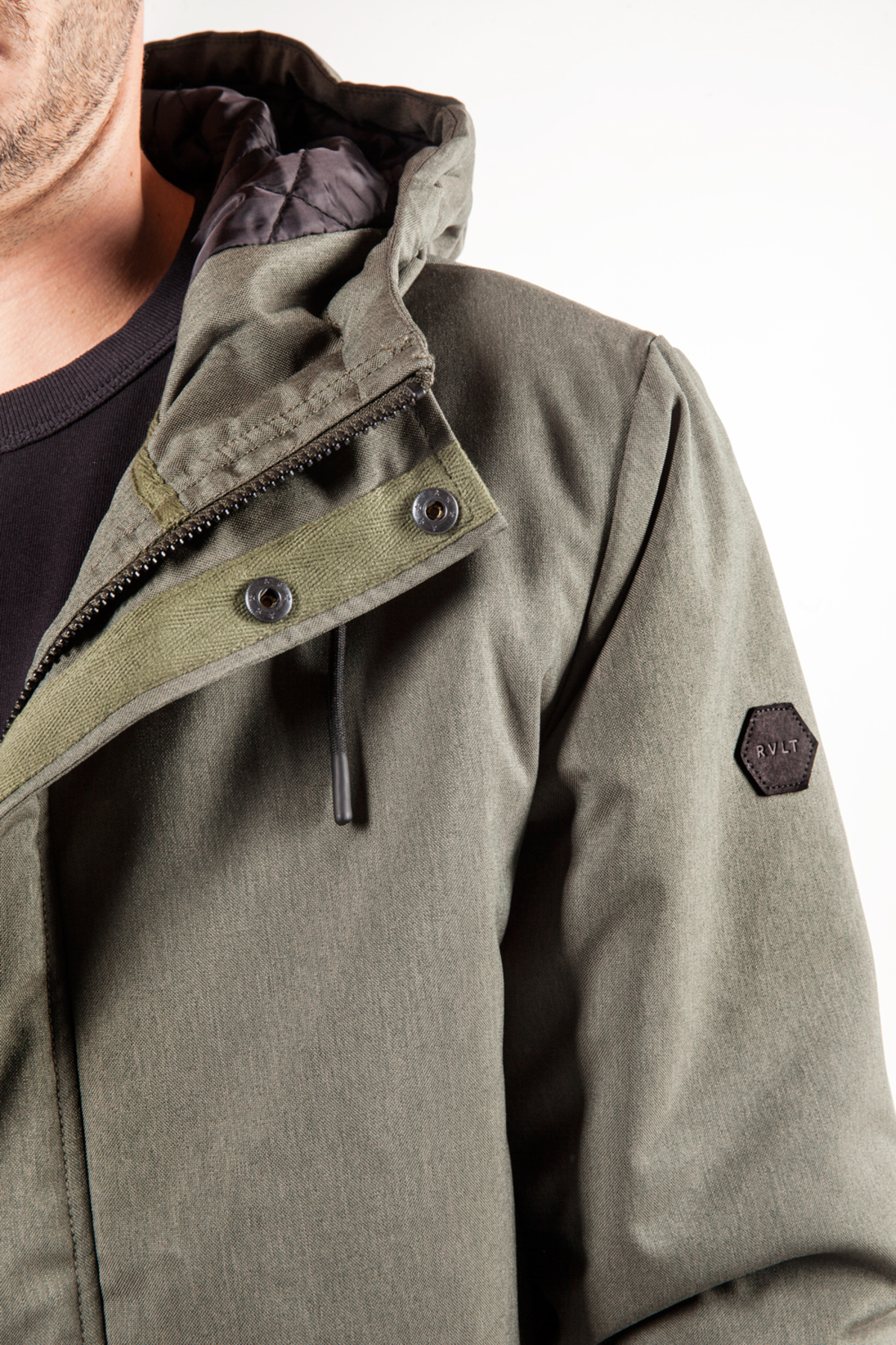RVLT Bjoern Parka - Army Green - Image 7 of 7