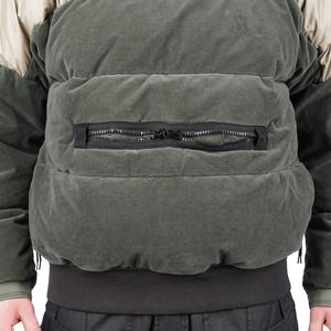 Stone Island COTTON VELVET DOWN-TC WITH REVERSE LAMY FLOCK ANORAK