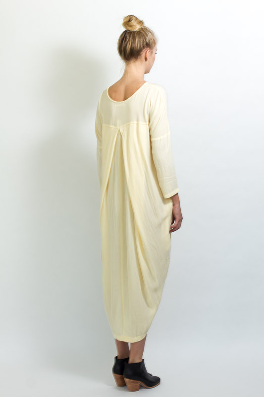 BLACK CRANE COCOON DRESS BLACK CRANE COCOON DRESS
